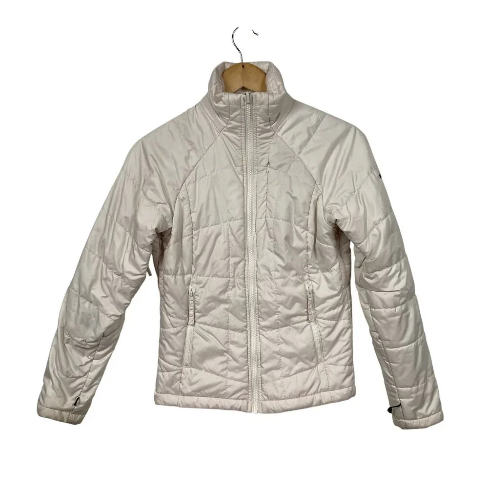 Columbia‎ Interchange Jacket Womens XS 3-in-1  Omni Tech Green & White